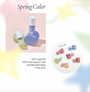MORE GEL Art liquid - Gardening 6pc set