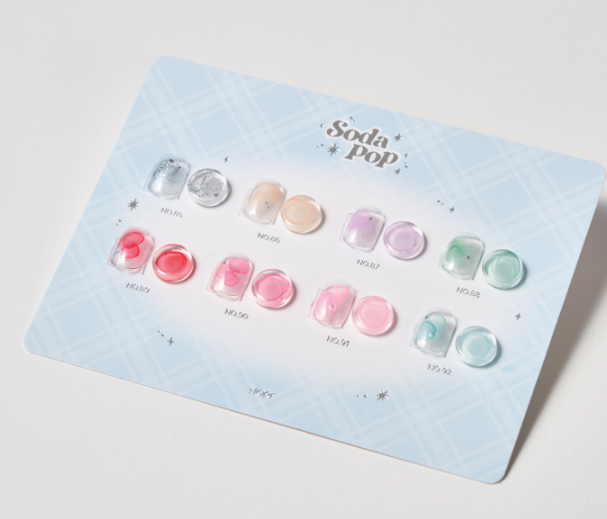 MORE GEL Art liquid Soda pop 8pc collection