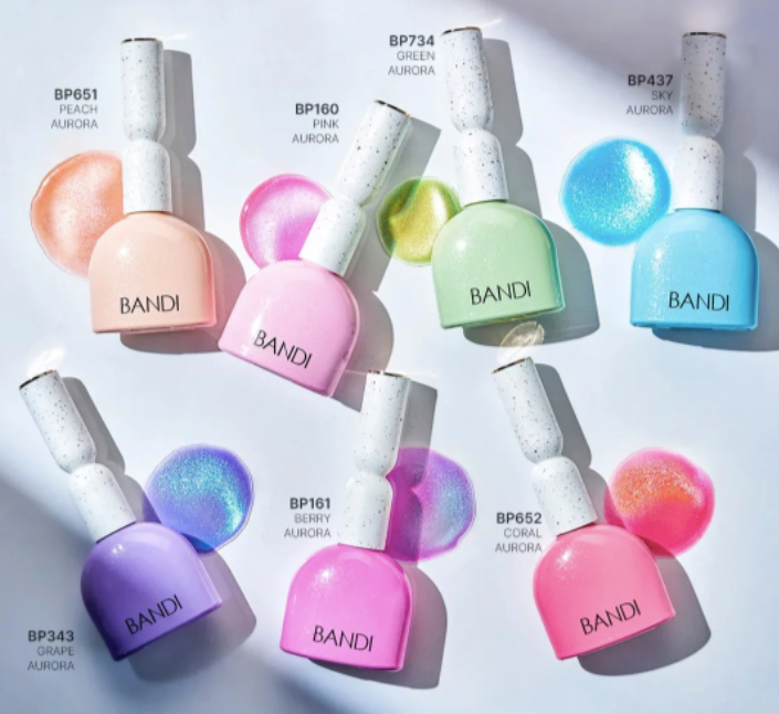 BANDI Aurora glaze 8pc magnetic gel collection + 3 FREE GIFTS