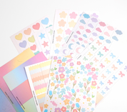 DIAMI Gradient stencil stickers - 10pc set