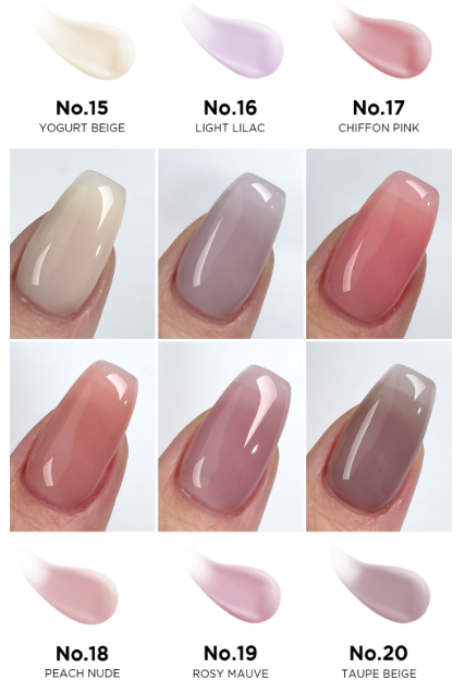 BANDI Color skin: Cozy mood - Base gel + syrup colour in 1
