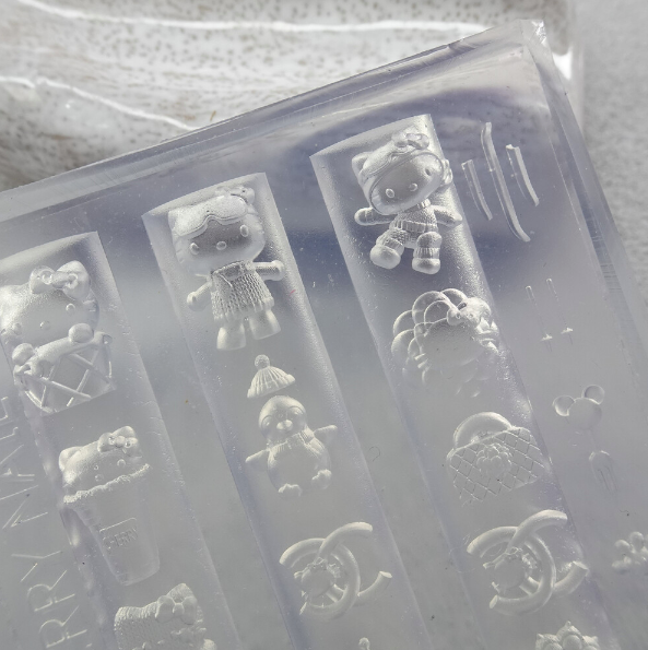 YOLOBITCH Winter kitty 3D mold