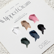 DGEL Whipped cream 6pc collection - texture gel