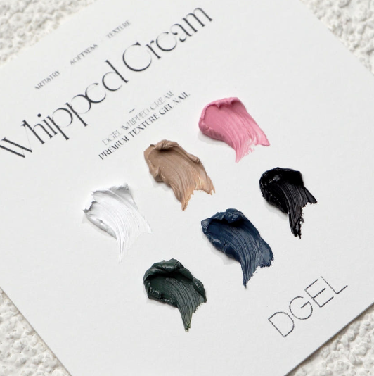 DGEL Whipped cream 6pc collection - texture gel