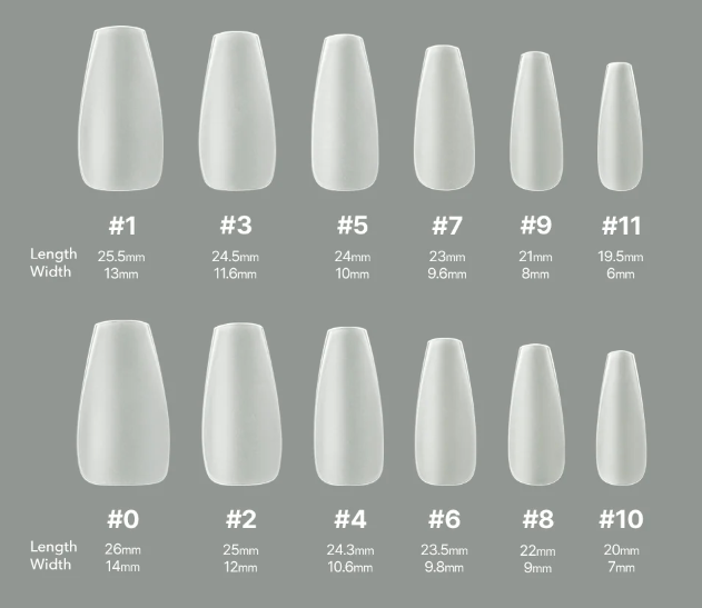 BANDI Gel fit nail tip - Square