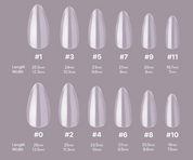 BANDI Gel fit nail tip - Oval