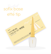 ESTEMIO Sofix base & Ette tip - Soft gel extension duo