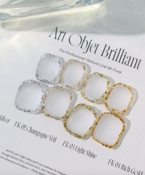 FIOTE Art objet brilliant flakes - 4 colours