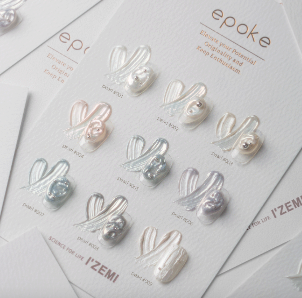 IZEMI Epoke Pearl & Satin gel - 9 colours