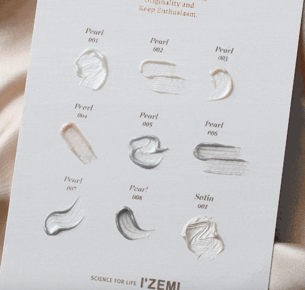 IZEMI Epoke Pearl & Satin gel - 9 colours