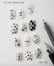 IZEMI Epoke - Non wipe sketch layer gel (Dust off)