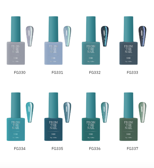 FROM THE NAIL Teal green