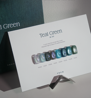 FROM THE NAIL Teal green