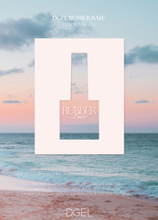 DGEL Rubber base gel - 5 colours