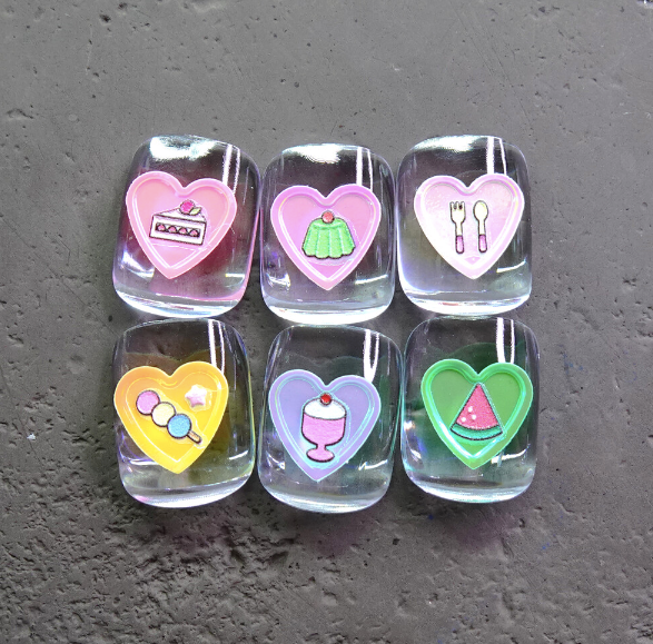 YOLOBITCH Cake plate charm mix