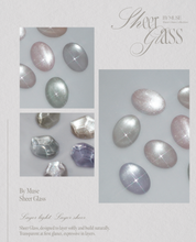 BY MUSE Sheer glass
