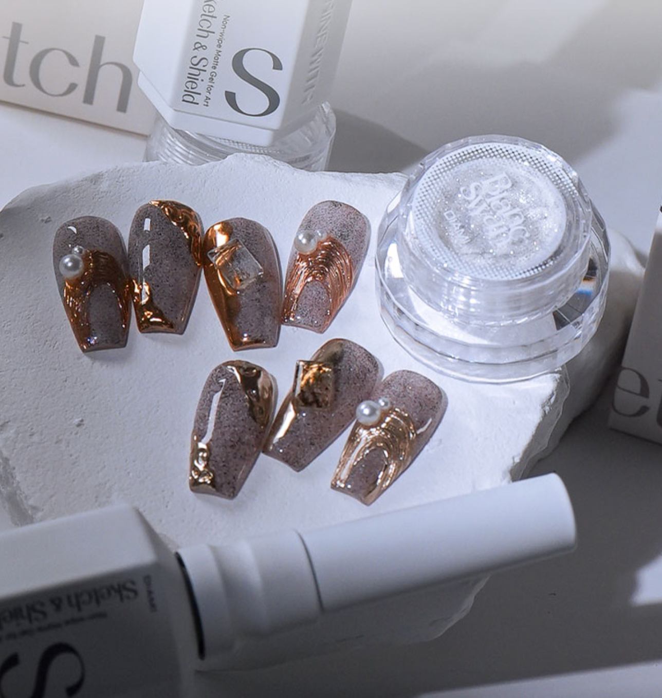 DIAMI Sketch & shield - Non wipe matte top for art