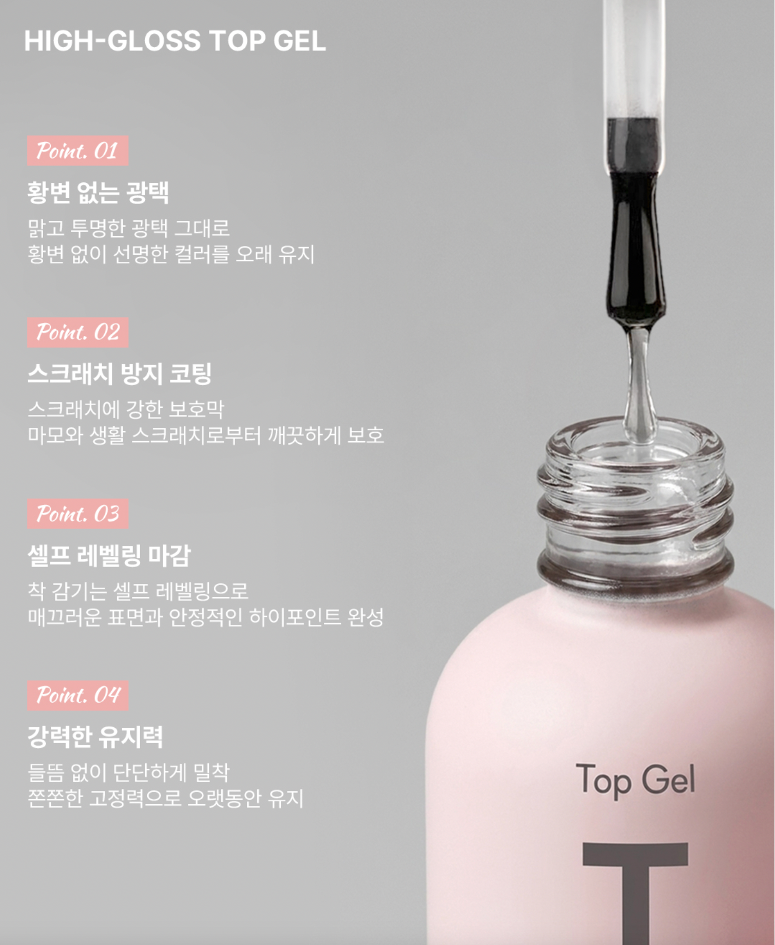 MITHMILLO High gloss top gel
