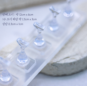 BLANC BLANC Magnet free clear tip stand