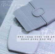 BLANC BLANC 2in1 plate scraper