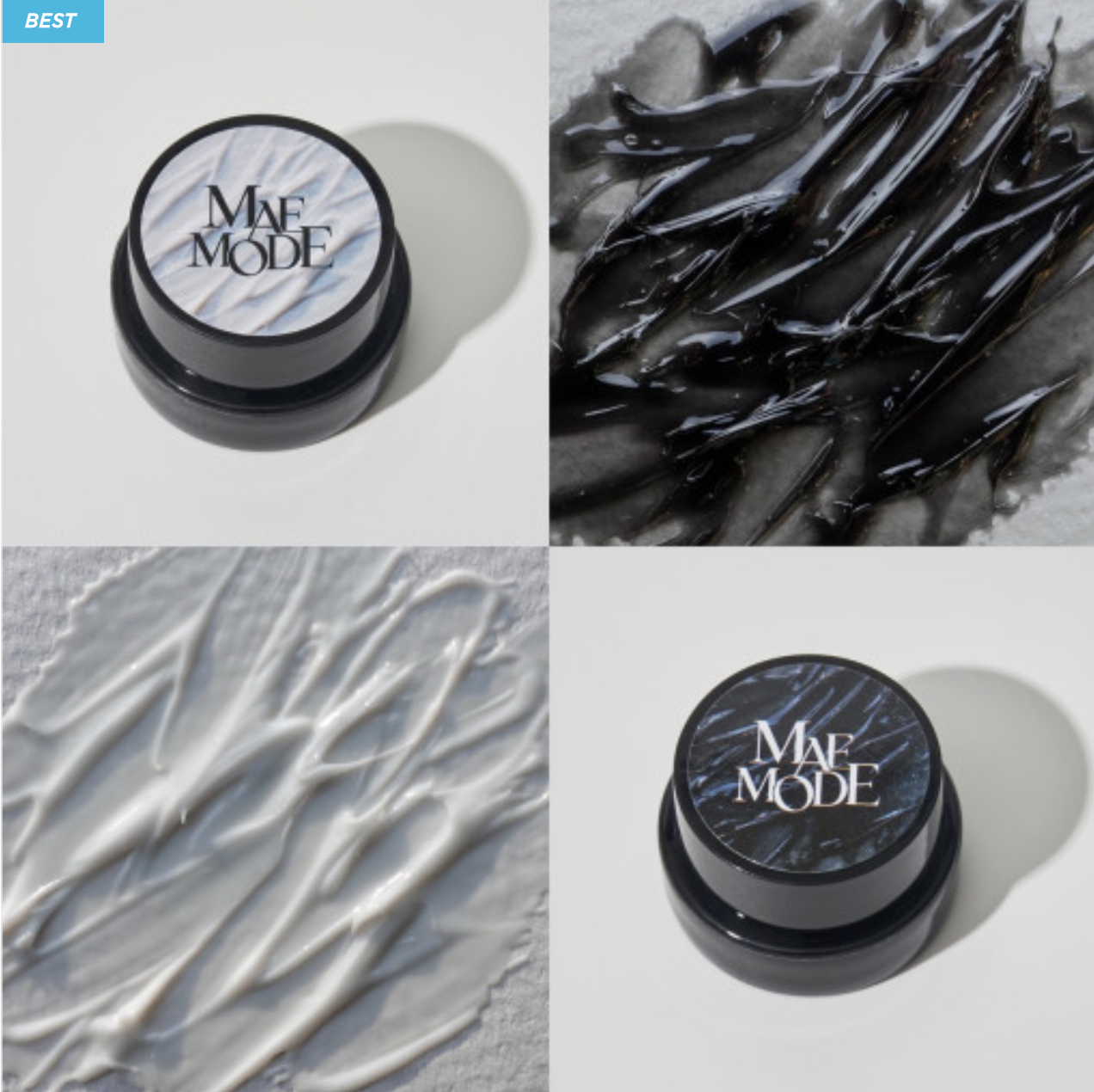 MAE MODE Nuance gel - No wipe (white/black)