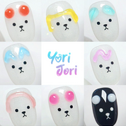 DIAMI Yori Jori | no wipe 3d deco gel - fruit jelly edition