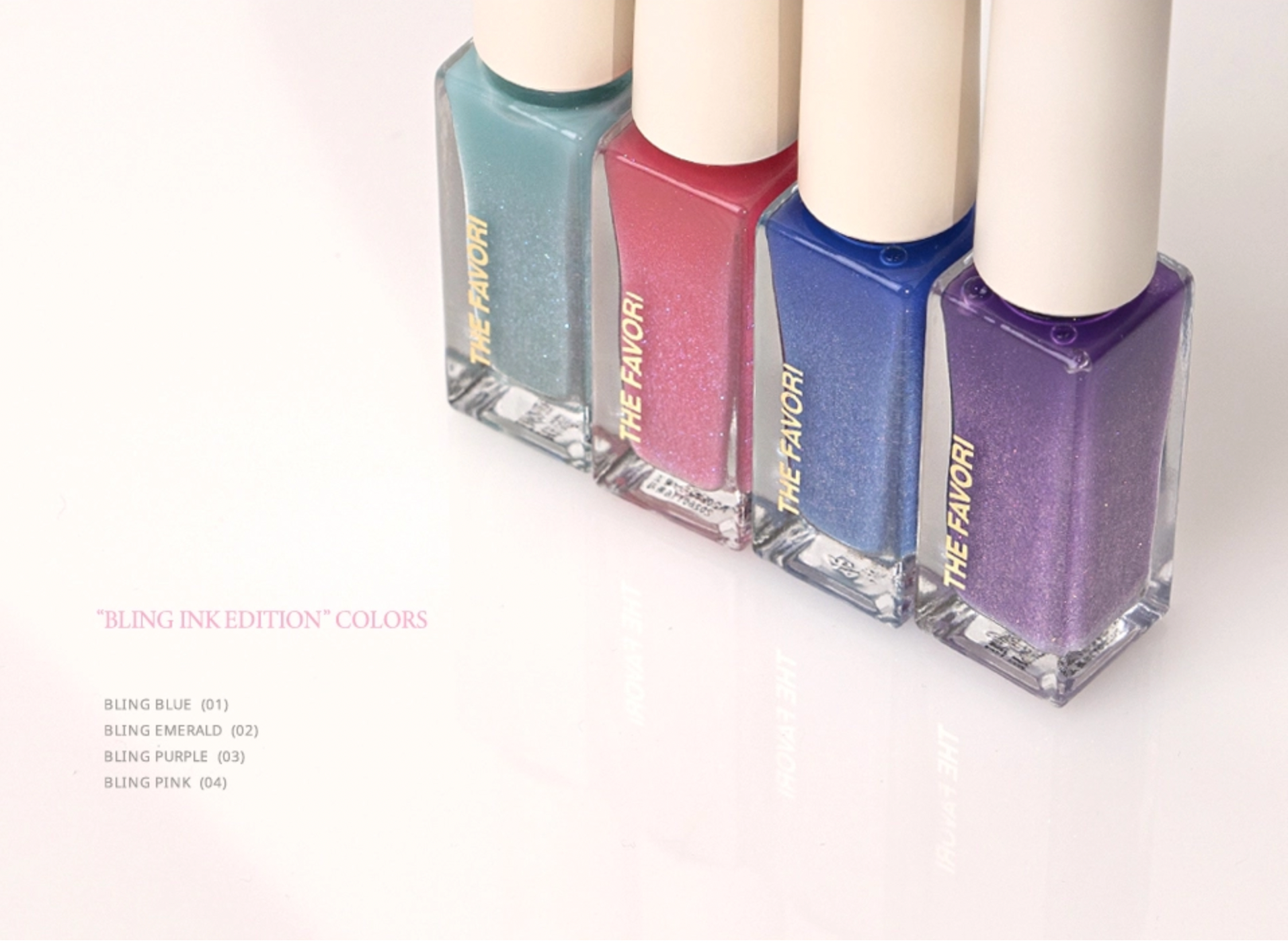 THE FAVORI The Muse ink - Bling ink edition – Luna Beauty Store THE FAVORI The Muse ink - Bling ink edition – Luna Beauty Store