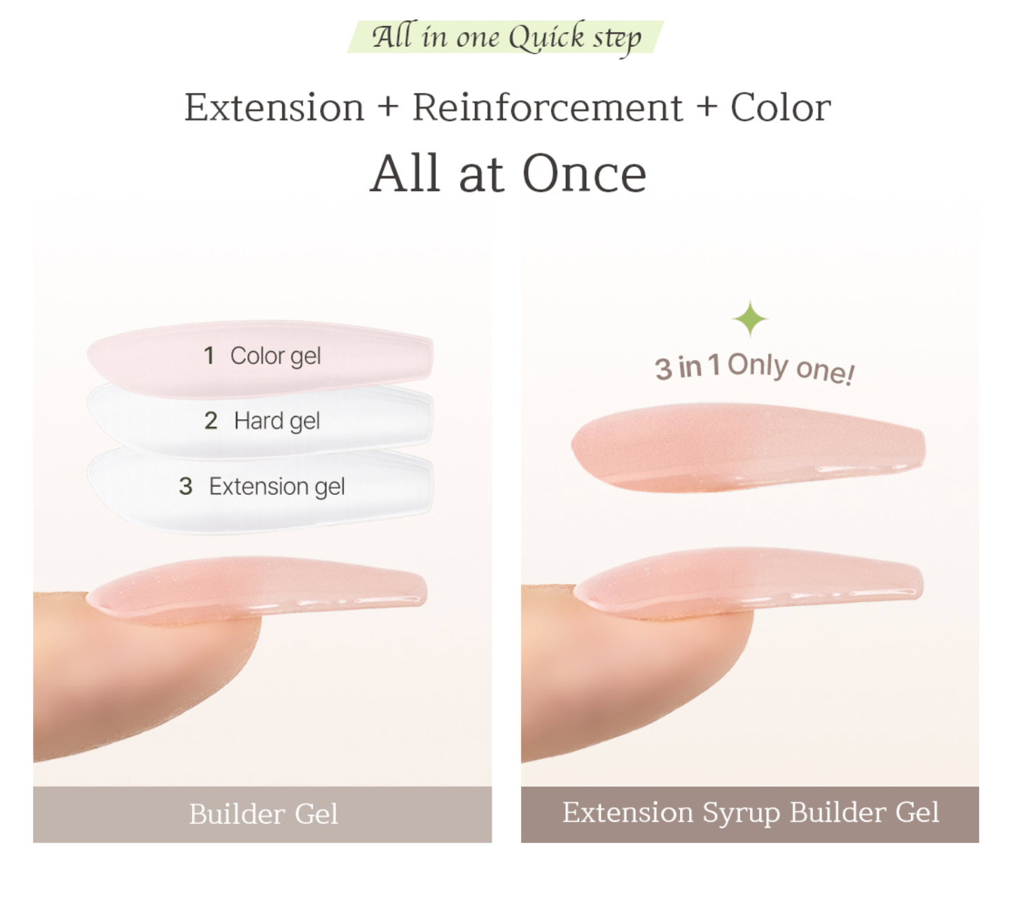 ESTEMIO Florist - colour builder gel