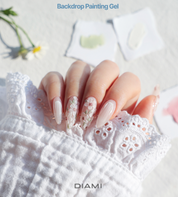 DIAMI Backdrop painting gel 601 - Oil paint texture