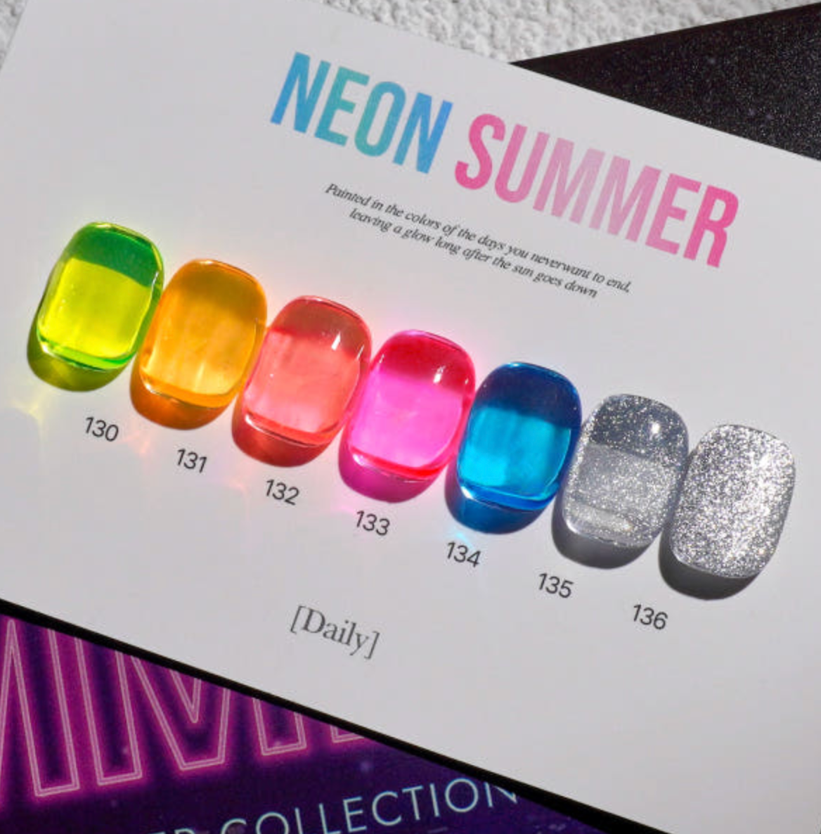 DAILY Neon summer 7pc collection