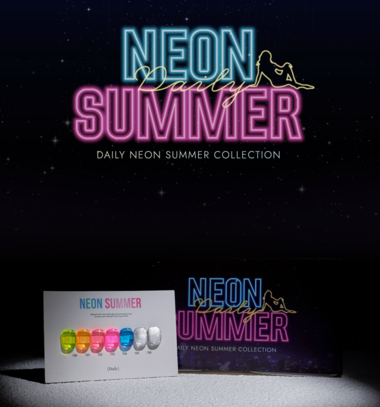DAILY Neon summer 7pc collection