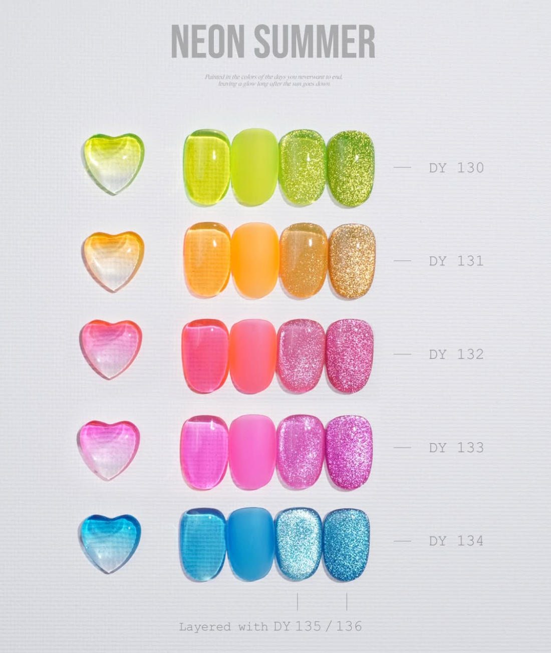 DAILY Neon summer 7pc collection