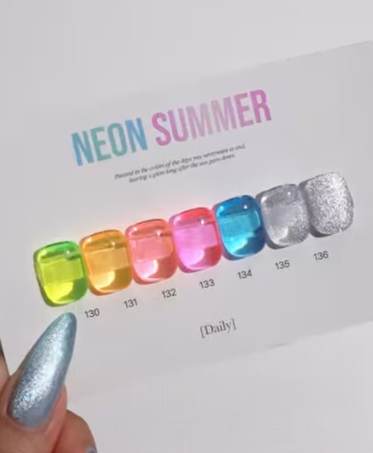 DAILY Neon summer 7pc collection