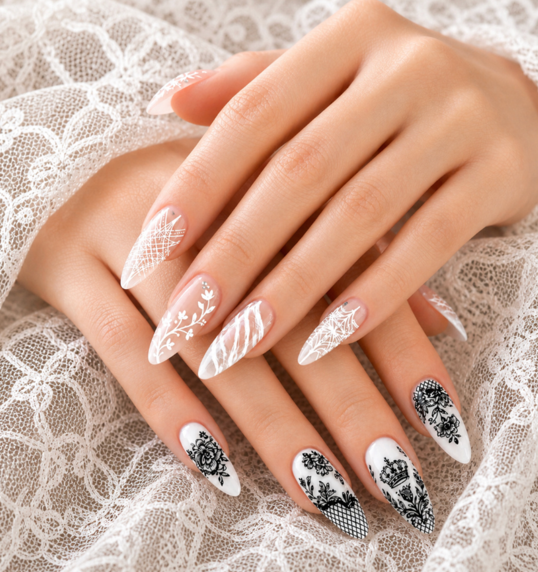 CREAR Stamping gel - Black/white