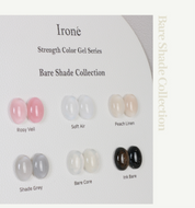 CREAR Irone strength colour gel | BARE SHADE - 6 colours