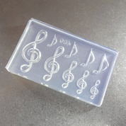 YOLOBITCH Treble clef silicone mould