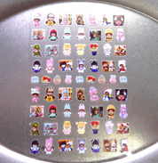 YOLOBITCH Pastel cotton Monchhichi stickers