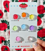 RORO Mr. Tomato 8pc collection - Ink + Glitter gel