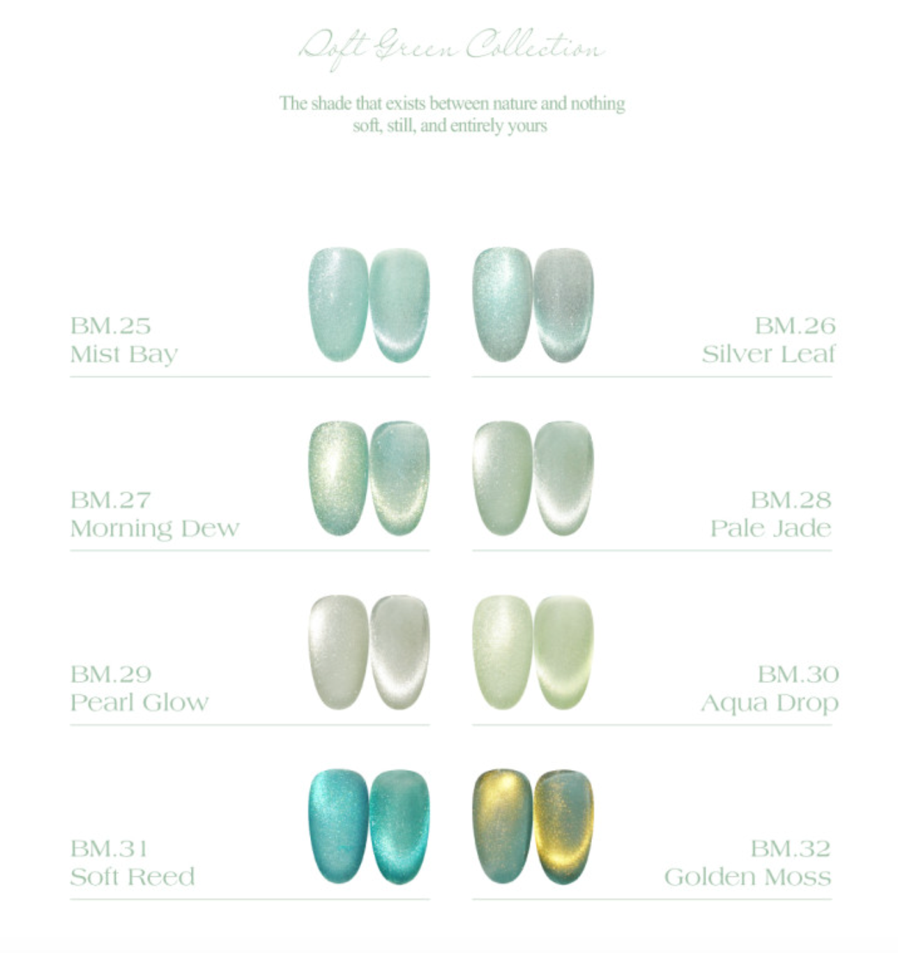 BY MUSE Soft green