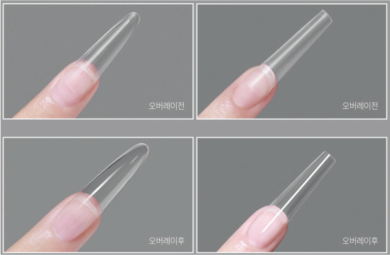 CLODI Straight nail tips - Square/Round