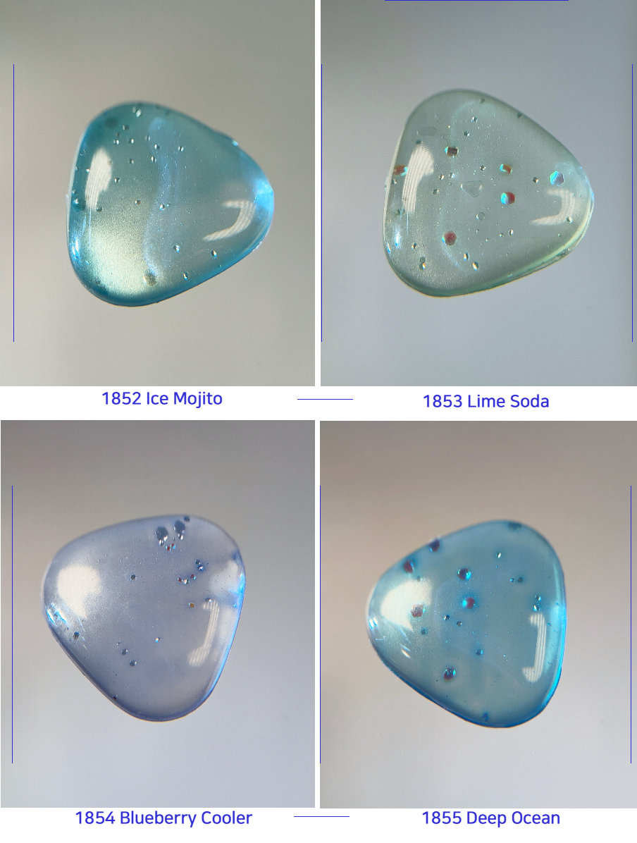 ICE GEL Water drop gel - Blue series