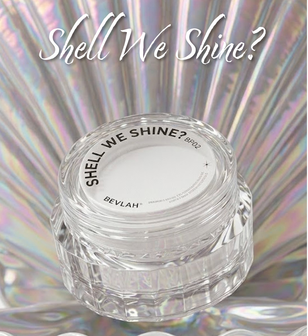 BEVLAH Shell we shine - chrome powder