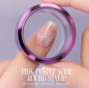 BLANC BLANC Wide round stamp
