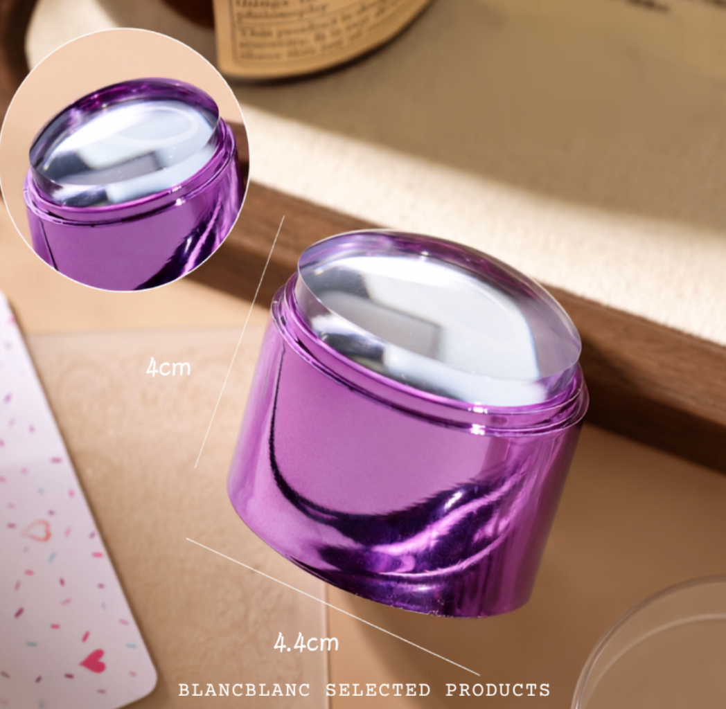 BLANC BLANC Wide round stamp