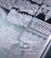 BLANC BLANC Wedding lace stamping plate