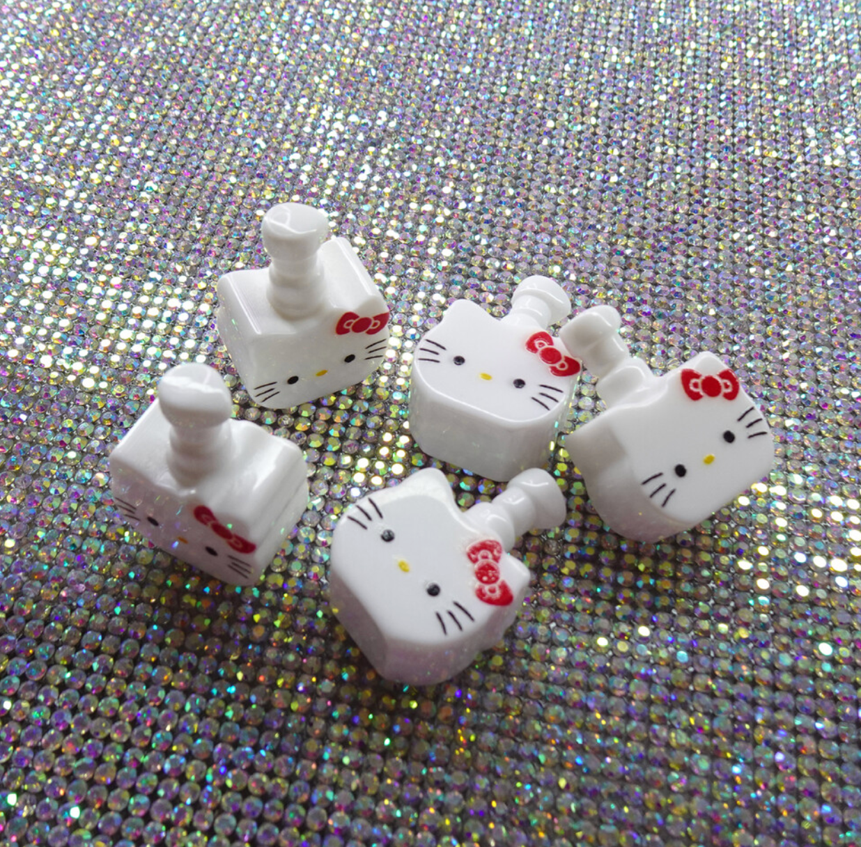 BLANC BLANC Kitty tip stand - White/Pink