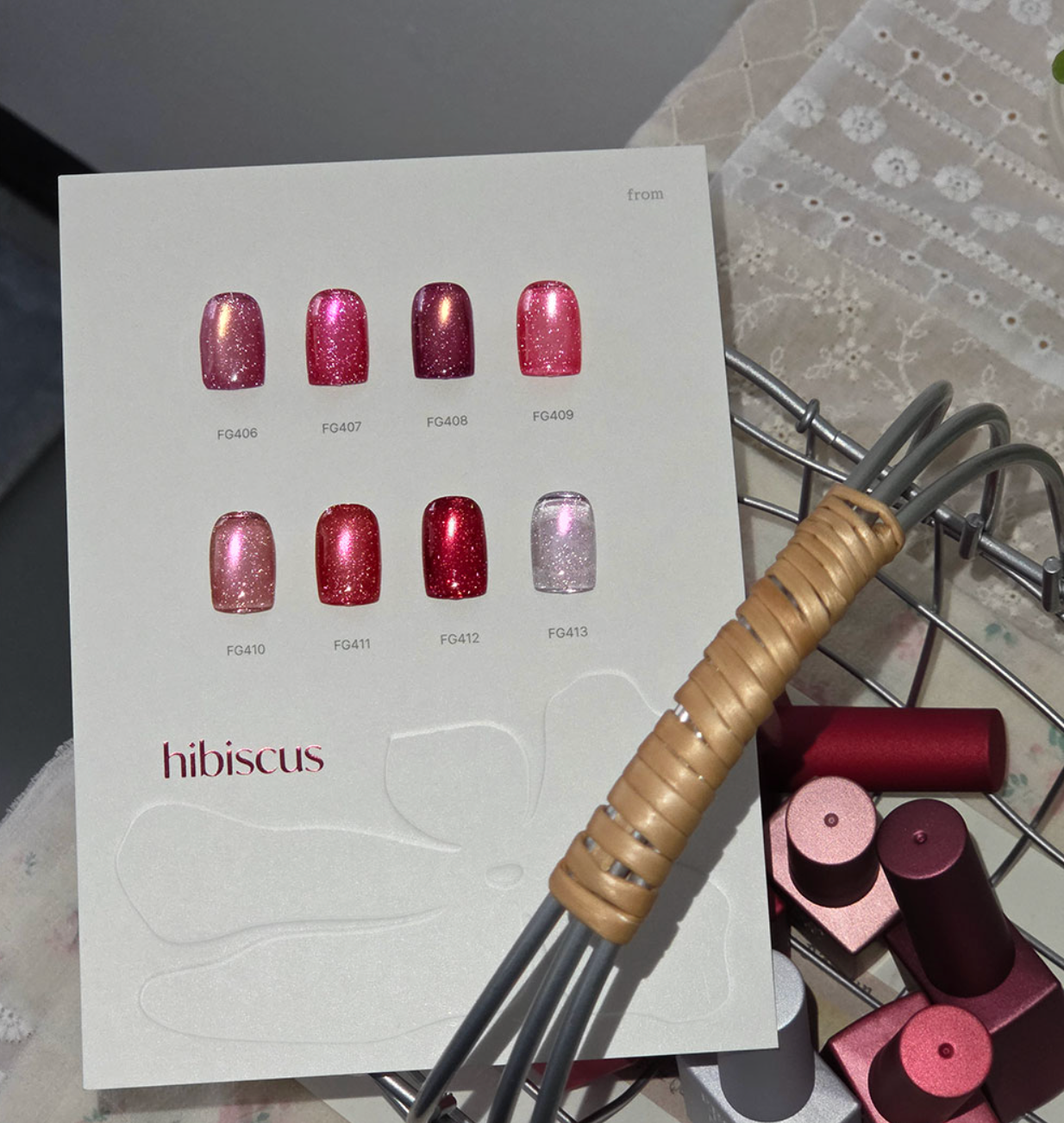 FROM THE NAIL Hibiscus