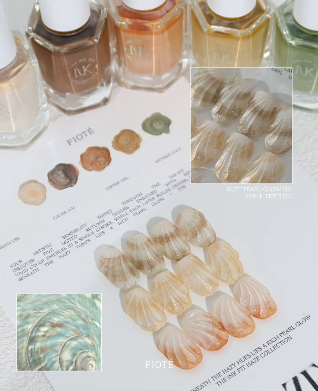 FIOTE The ink fit - Haze 5pc collection