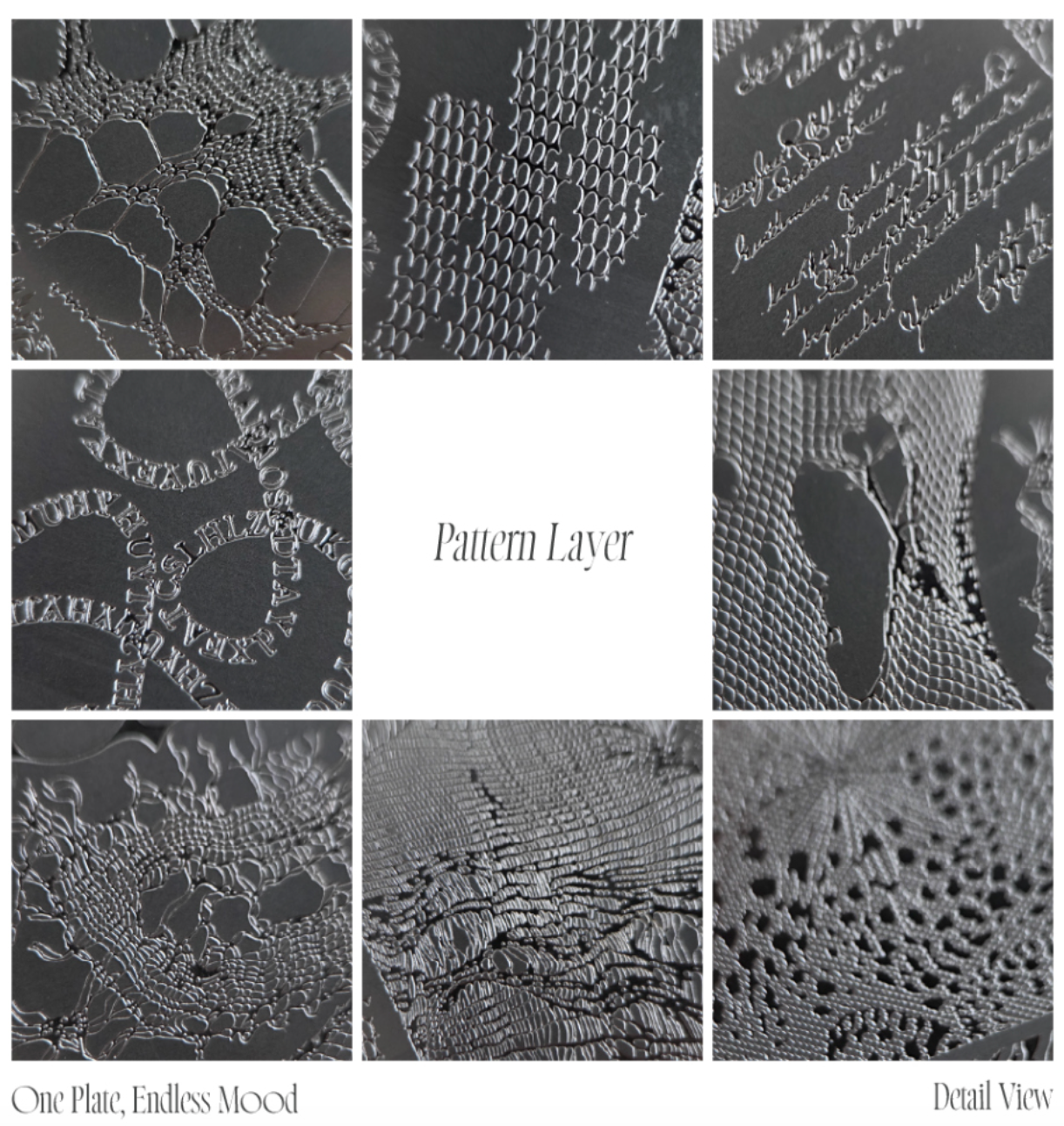 FIOTE Stamping plate - 4 types