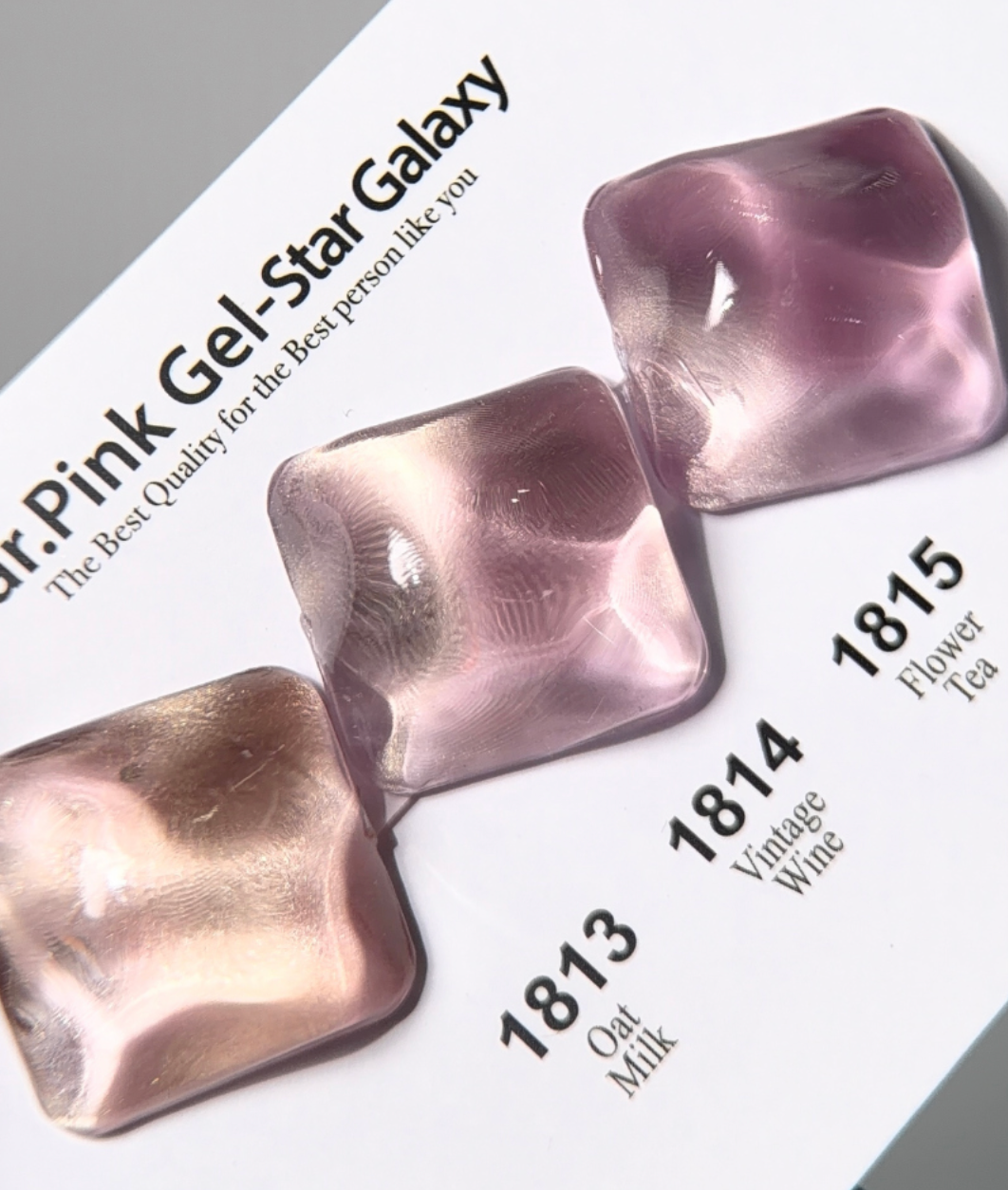 ICE GEL Dear pink star galaxy